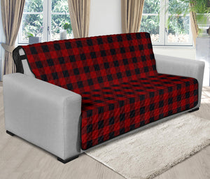 Red and Black Buffalo Plaid Furniture Slipcovers