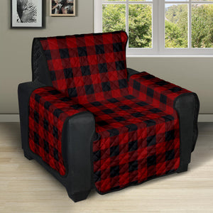 Red and Black Buffalo Plaid Furniture Slipcovers