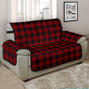 Red and Black Buffalo Plaid Furniture Slipcovers