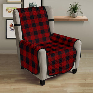 Red and Black Buffalo Plaid Furniture Slipcovers