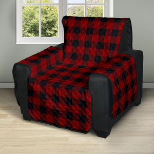 Red and Black Buffalo Plaid Furniture Slipcovers