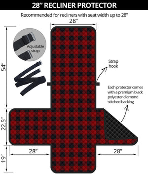 Red and Black Buffalo Plaid Furniture Slipcovers